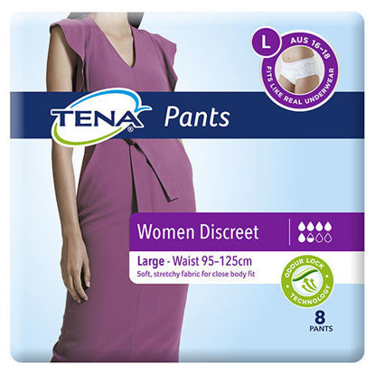 Picture of Tena Pants Discreet Wmn Lge 8