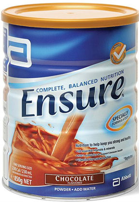 Picture of Ensure Pwdr Choc 850g