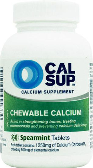 Picture of Cal Sup Chew SMnt Tab 500mg 60