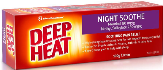 Picture of Deep Heat Nght Soothe 25% 100g